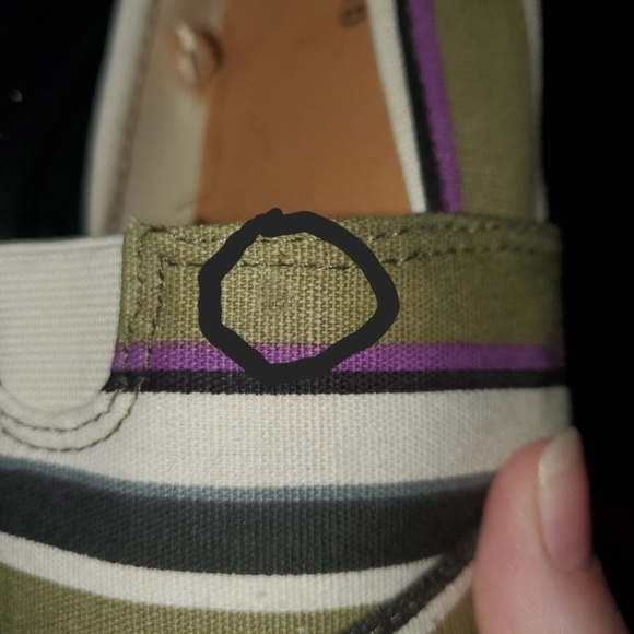 Torrid multi colored slip on sneakers - Picture 3 of 3